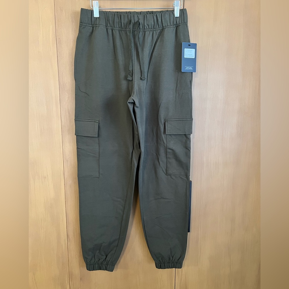 PULI Women's Loose Cargo Sweatpants Pockets Sporty Gym Athletic Fit Jogger Pants